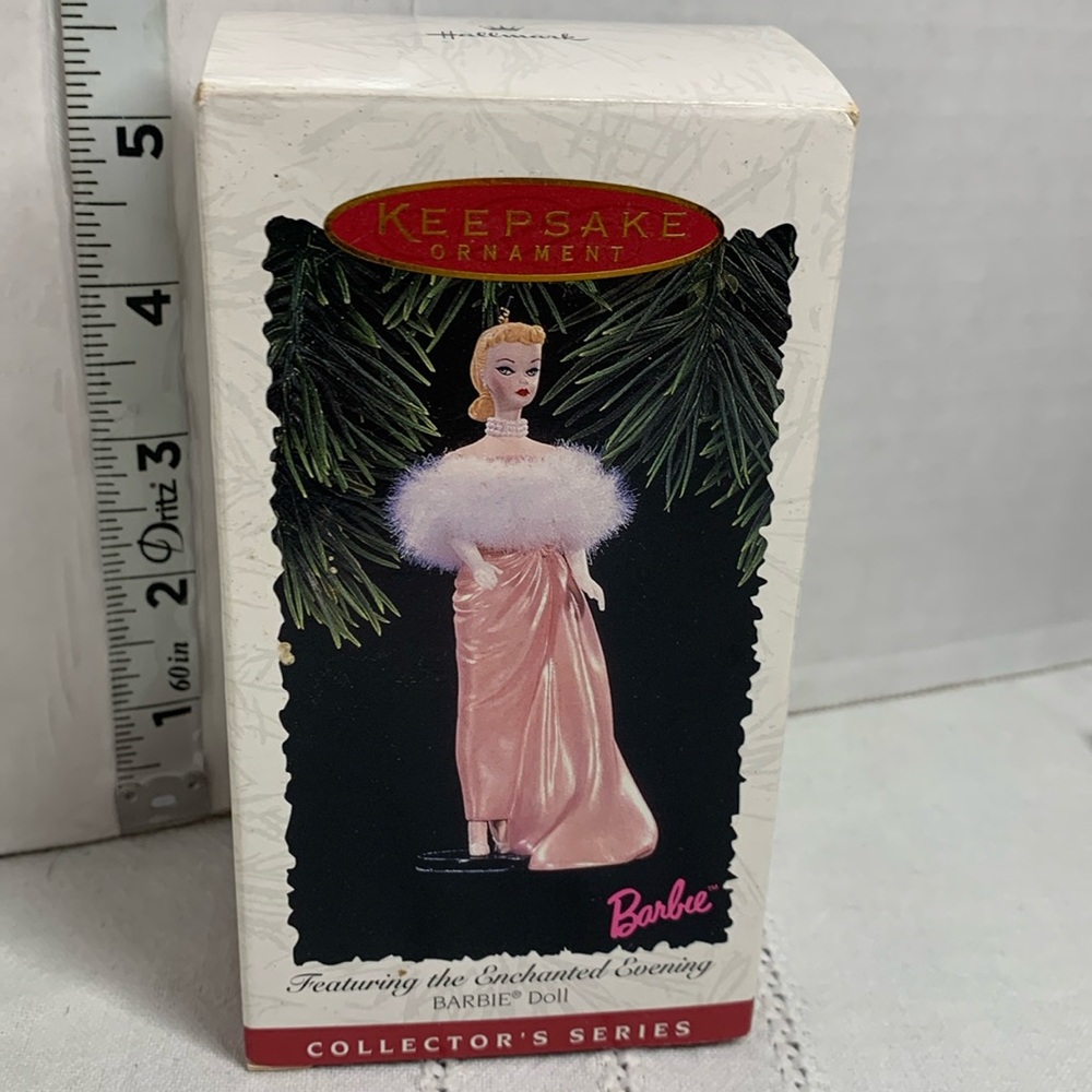 Vintage Hallmark Keepsake Enchanted Evening BARBIE 1996 Christmas Ornament